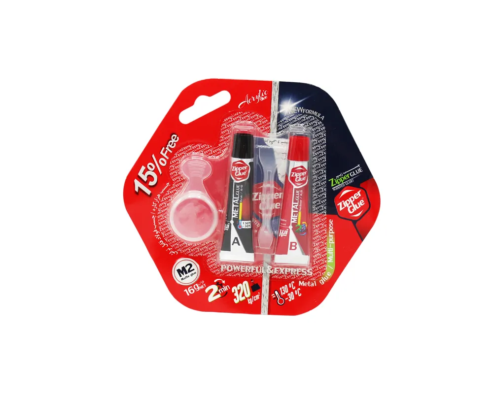 چسب دوقلوی زیپر 16 گرمی مات