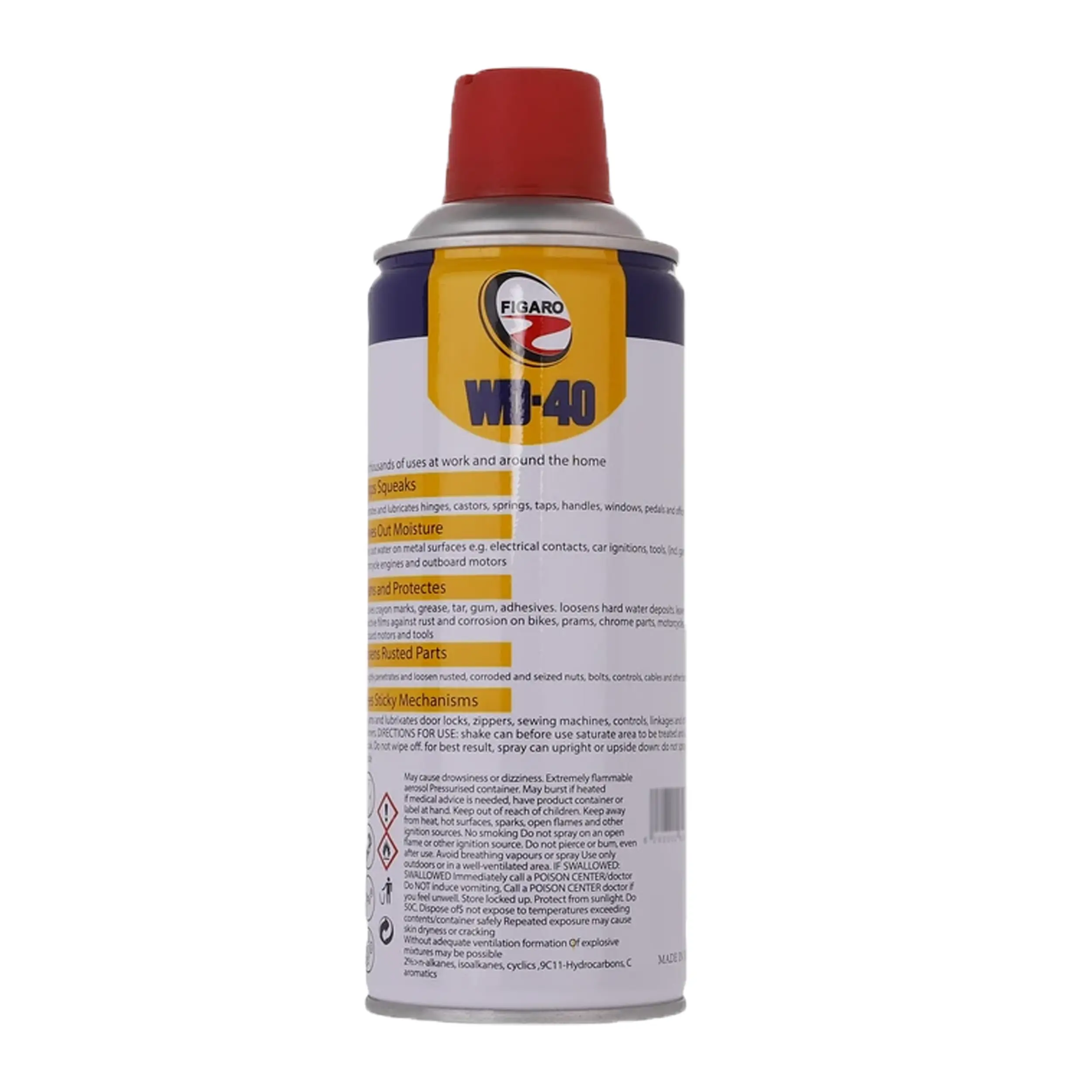 مشخصات اسپری روان کننده WD-40 فیگارو